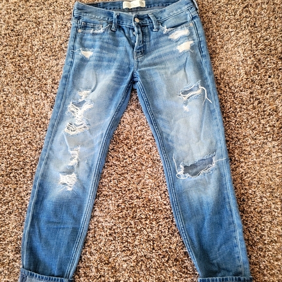 Abercrombie & Fitch Denim - A&F boyfriend jeans 00